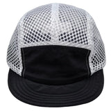 5 Panel Mesh Trail Running Cap Quick Dry Breathable Baseball Hat Adjustable Unisex Outdoor Sports Cycling Hiking Camping Sun Cap