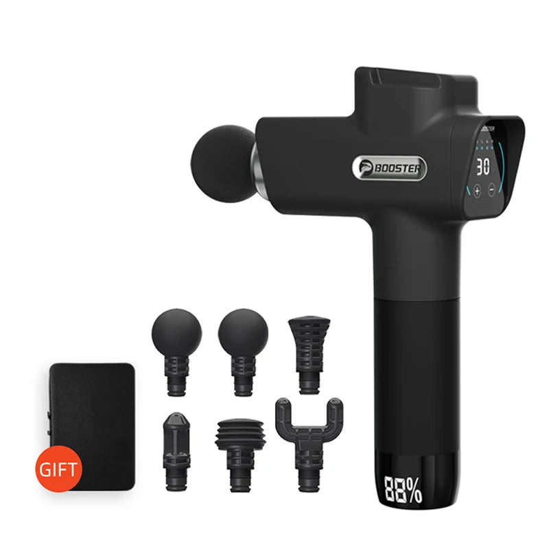 Booster M2-D Massage Gun Deep Tissue Percussion Neck Back Body Massager Portable Fascia Gun Muscle Relaxation Electric Massager