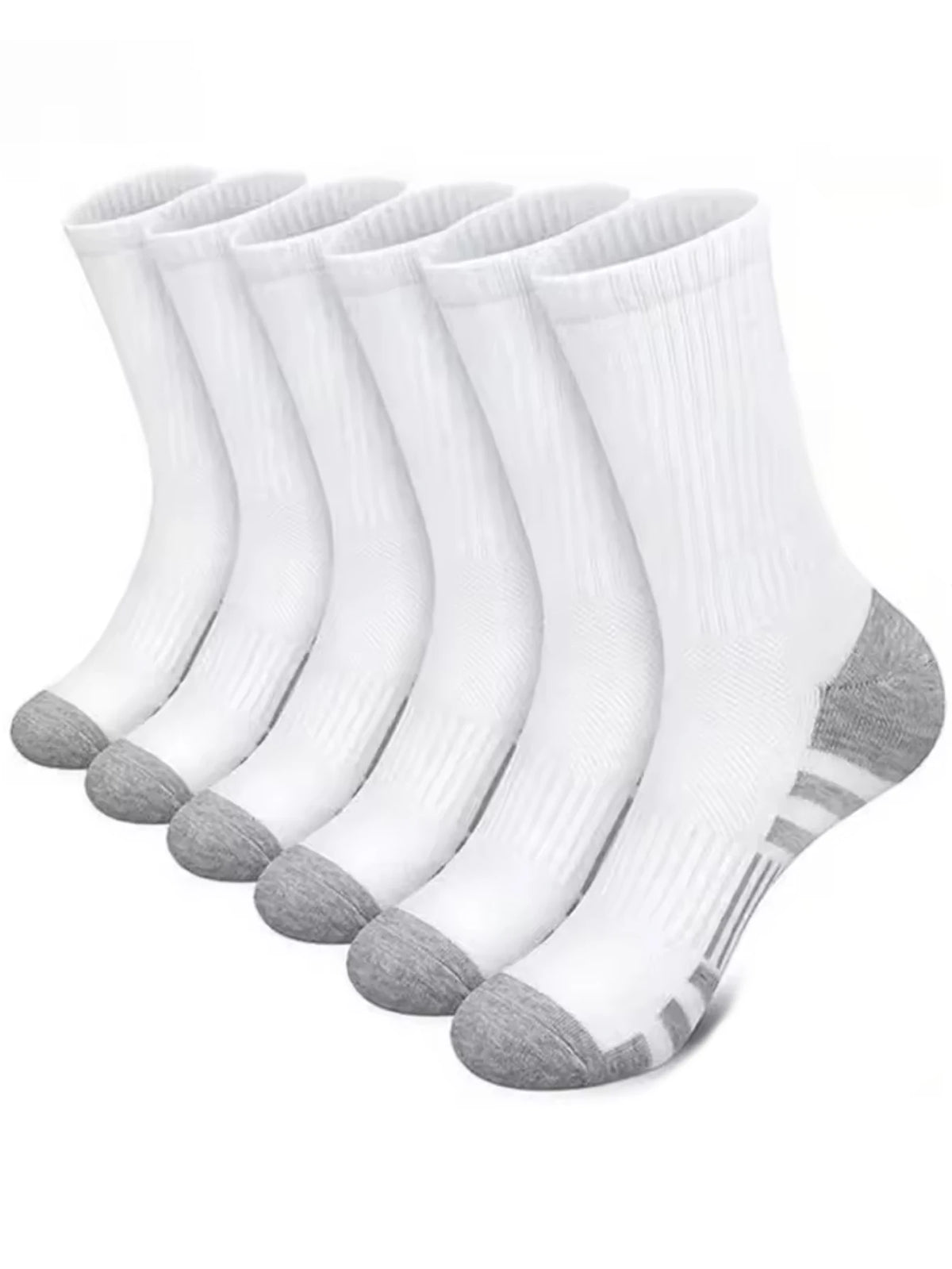 Men's Running Socks 10/30 Pairs Soft Comfortable Summer Sweat Wicking Breathable Basketball Sports Socks for Active Lifestyle