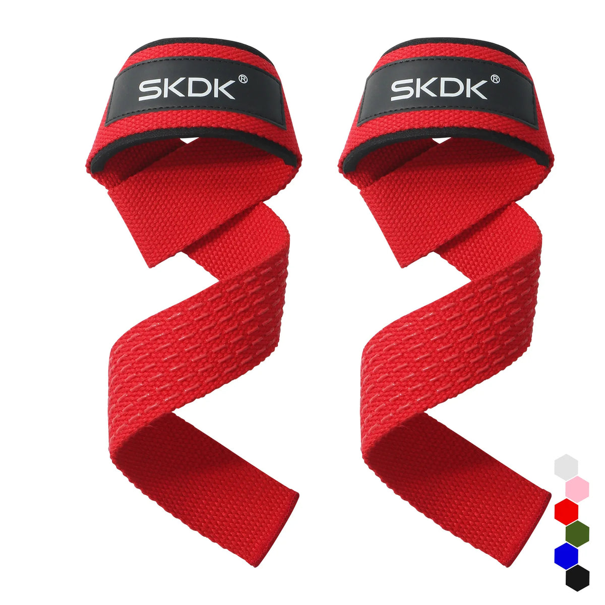 Weightlifting Wrist Straps Strength Training Adjustable Non-Slip Gym Fitness Lifting Strap Support Sports Grip Band Brace Wrap