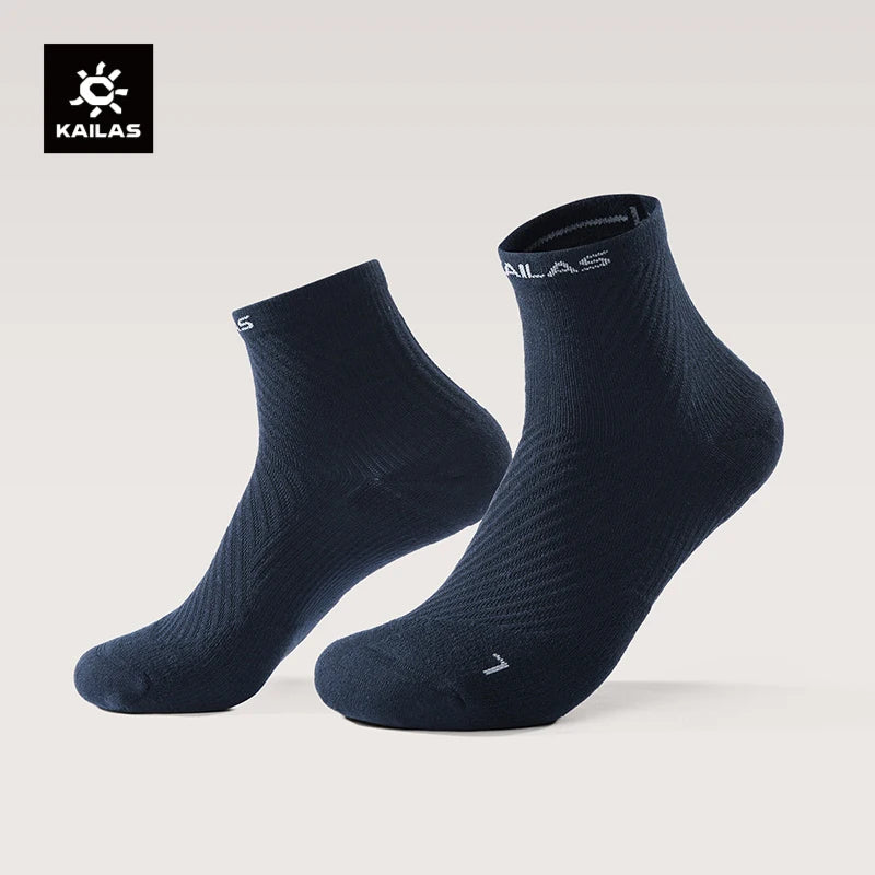 KAILAS 2026 New Outdoors Sports Low-calf Socks for Men's  Cycling Professional Hiking Breathable Socks 2 Pairs KH2602102