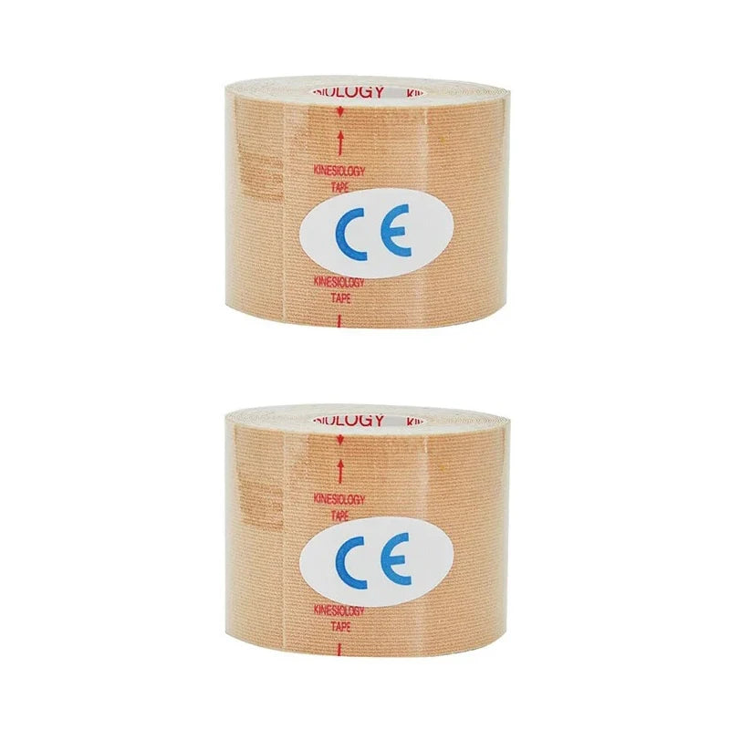 Kinesiology Tape Gym Fitness Bandages Sports Elastic Breathable Cotton Adhesive Tension Injury Boxing Knee Muscle Pain Relief