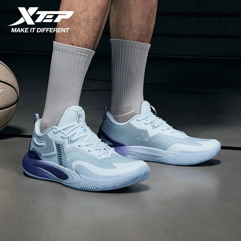Xtep Light Attack 5 Guard Basketball Sneakers Cushioning Grip Durability  Professional Performance Sports Shoes 874119120005