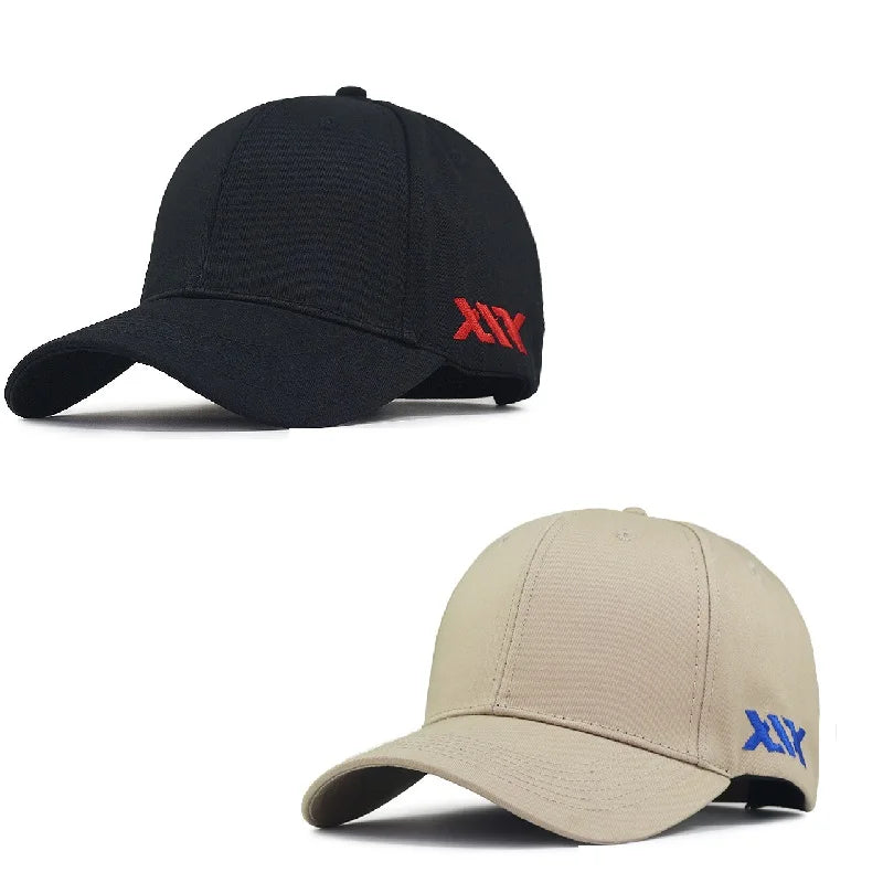 Oohmy Baseball Cap Big Head Men Women Youth Boys Girls Large Size Cotton Sport Hats OverSize Snapback Hat 56-58cm 60-68cm