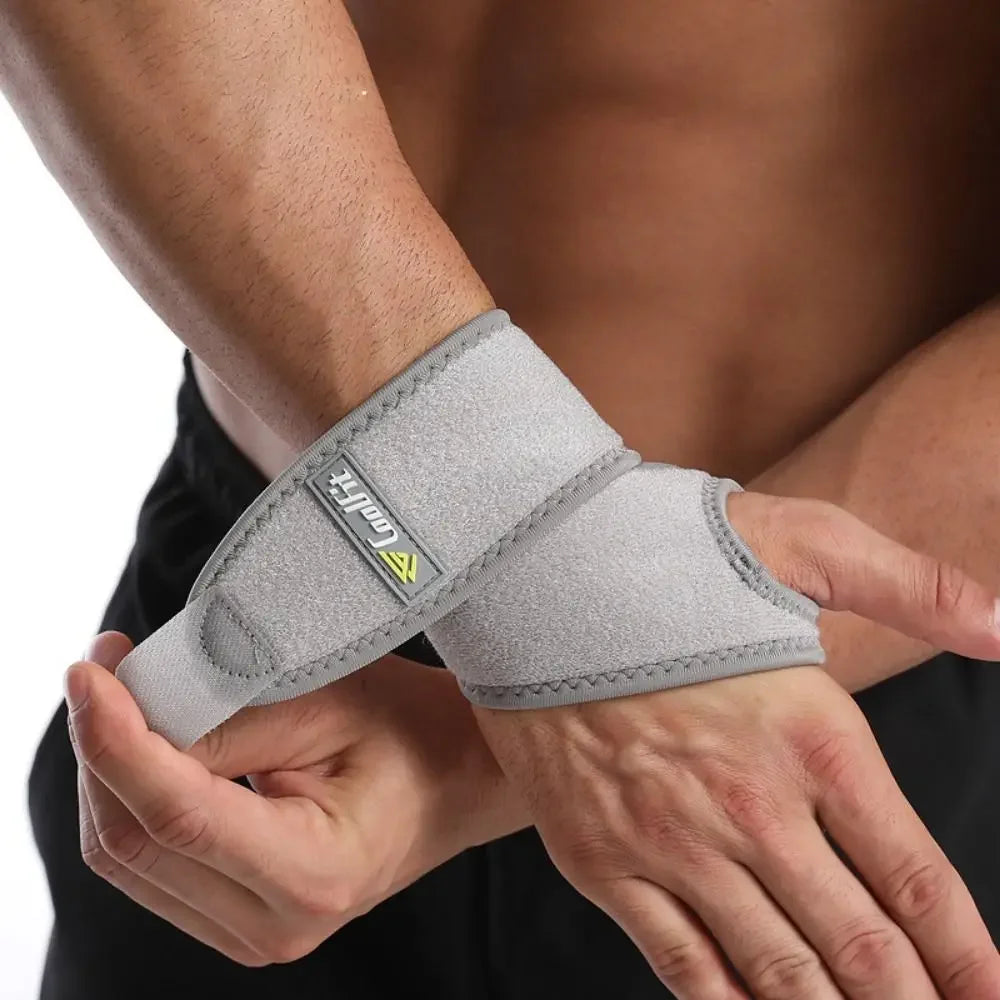 Wrist Guard Support Brace Unisex Adjustable Wrist Wrap Bandage for Carpal Tunnel, Sprains, Gym Sports Pain Relief