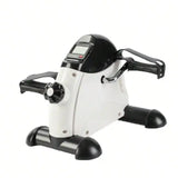 Mini Exercise Bike, Under Desk Bike Pedal Exerciser Portable Foot Cycle Arm & Leg Peddler Machine With LCD Screen Displays