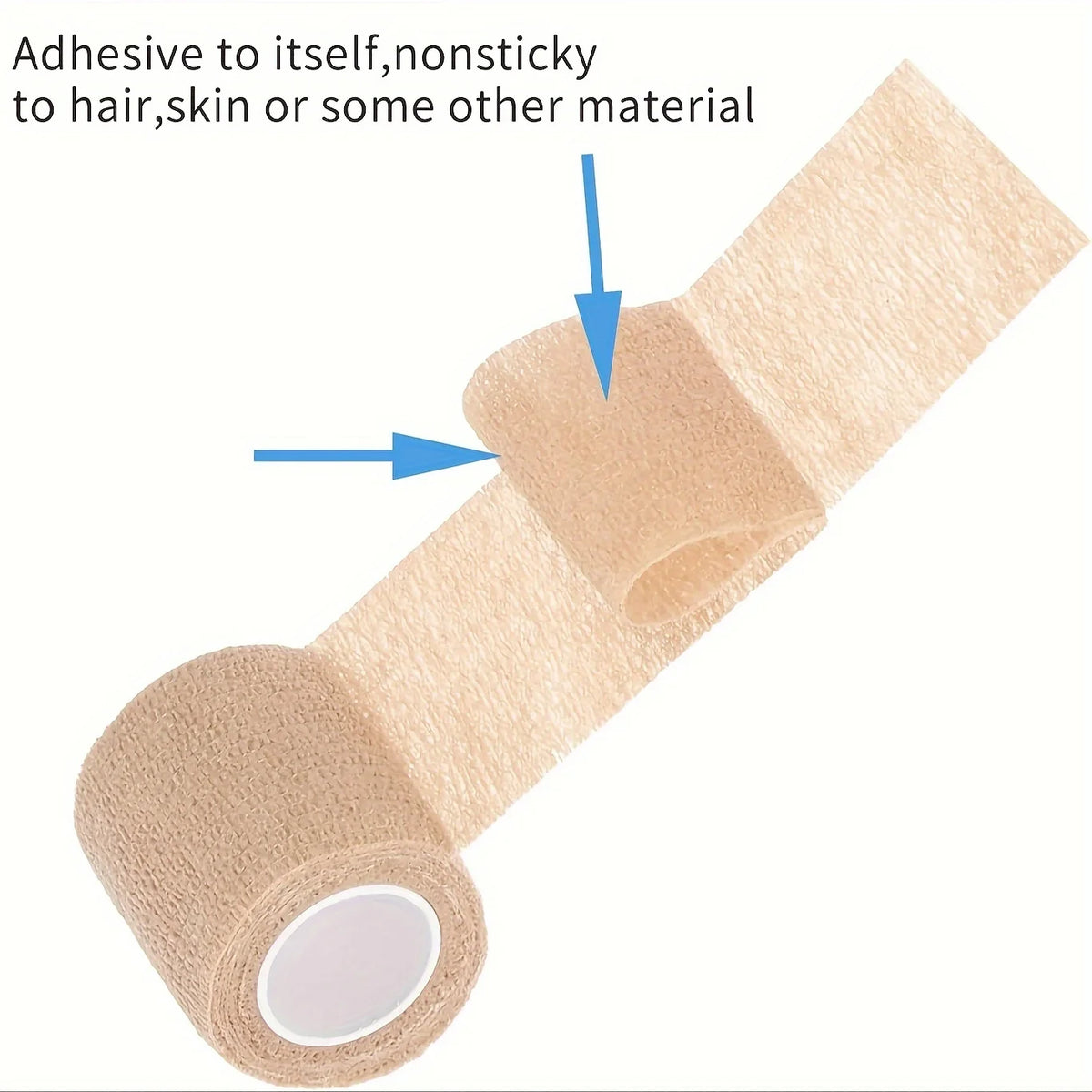 Sports Bandage Breathable Self-Adhesive Packing Elastic Bandage Pet Tape Sports Wrist Finger Joint Knee