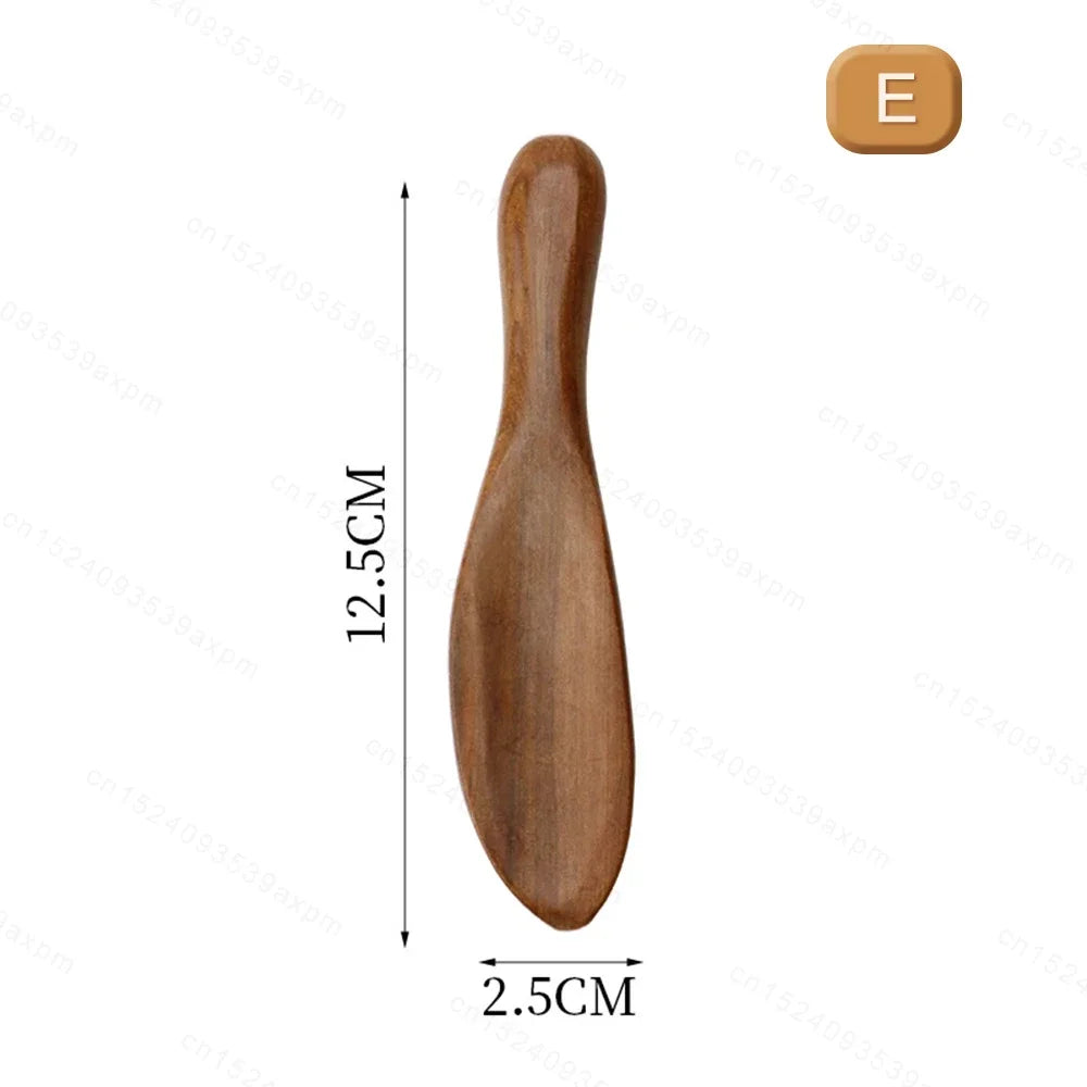 Natural Wooden Acupoint Stick Dial Stick Meridian Pen Massage Stick Body Meridian Stress Relief Foot Sole Acupoint Massage Tools