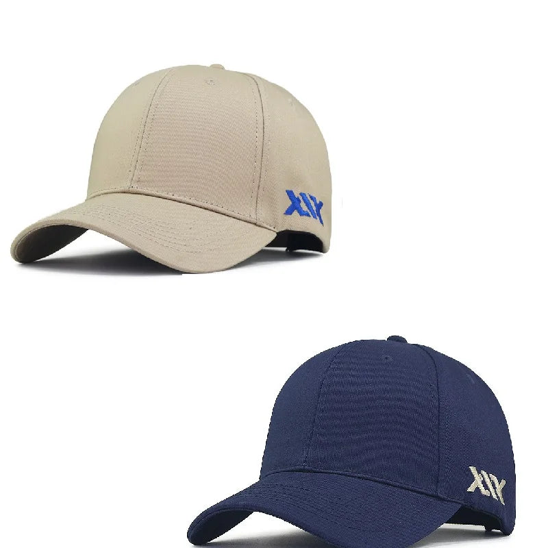 Oohmy Baseball Cap Big Head Men Women Youth Boys Girls Large Size Cotton Sport Hats OverSize Snapback Hat 56-58cm 60-68cm