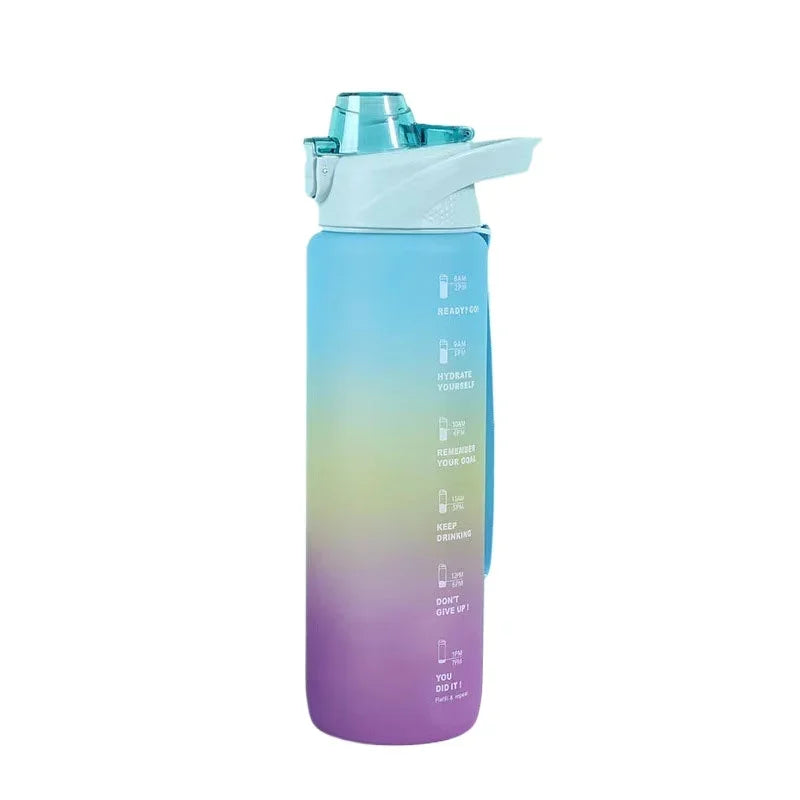 Summer Large-capacity Cup Outdoor Large Water Bottle Multi-color Fitness Kettle Portable Sports Kettle