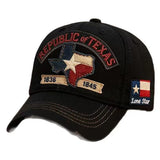 Popular Baseball Cap Texas Logo Embroidery Hat Outdoor Sports Visor Sun Protection Cap