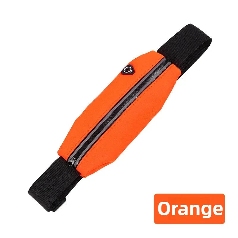 Waterproof Men Women Running Belt Waist Bag Hidden Cell Phone Holder Portable Multi Pocket Gym Jogging Fitness Sports Pouch