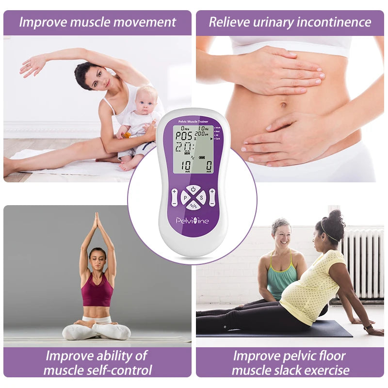 Kegel Exerciser Incontinence Stimulator with Probe for Bladder Control and Pelvic Floor Exercise for Women Muscle Stimulator