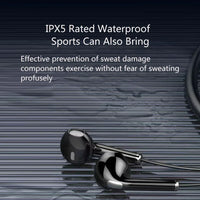 Wireless Neckband Earphones Bluetooth 5.2 Headphones Gaming Power Display Headset TWS Earbuds Sport  Headset With Mic