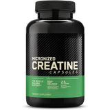 Creatine 2.5g Capsules for Adults - Supports Lean Muscle, Fitness & Recovery, Non-GMO, Gluten-Free, Vegan-Friendly, 60 Capsules