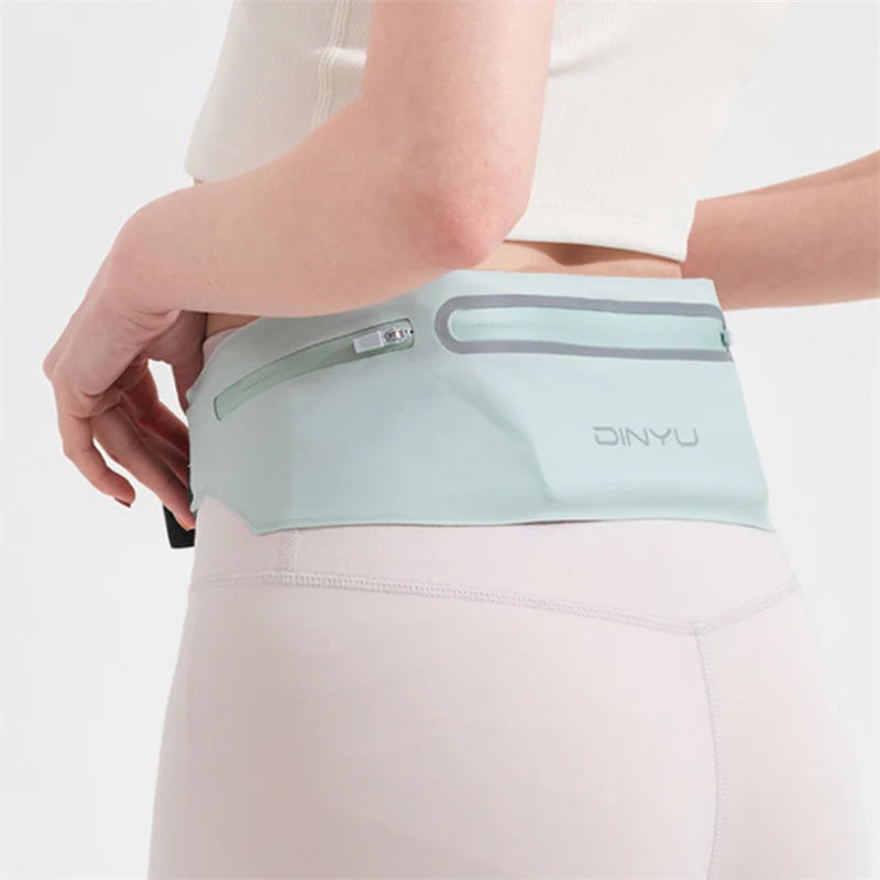 Sports Waist Pack Fanny Pack Wallet Adjustable Men Women Running Pouch Belt Portable Phone Holder Gym Bum Bag