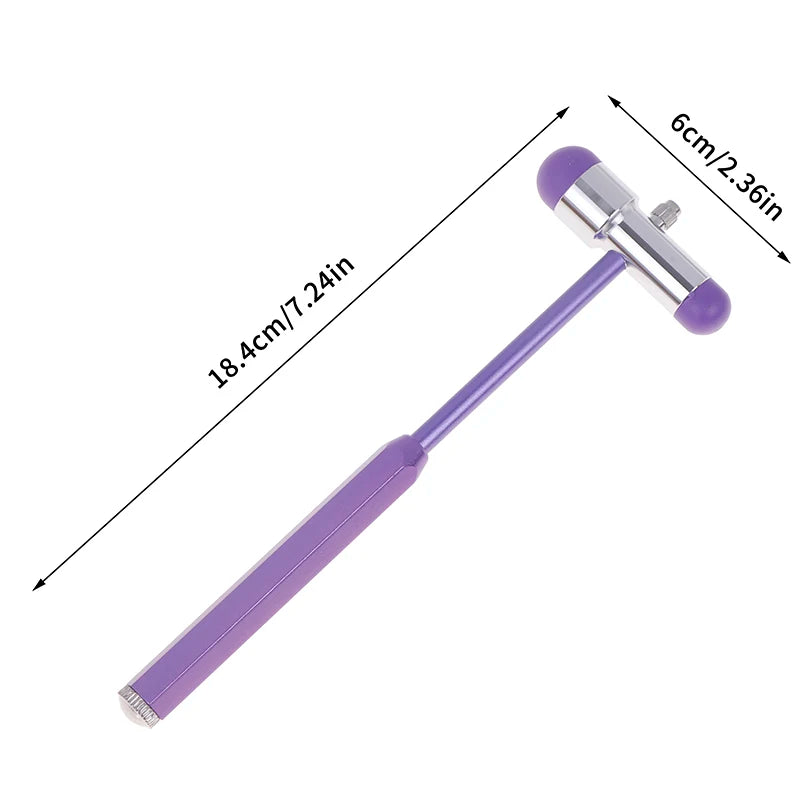 1Pcs Medical Reflex Hammer Neurological Massage Knee Jerk Percussor Diagnostic Tool for Nerve Examination And Reflexes Testing