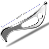 Stainless Steel Muscle Scraper Massage Tools Set, Gua Sha IASTM Tool for Deep Tissue Scraping, Myofascial Release Tool