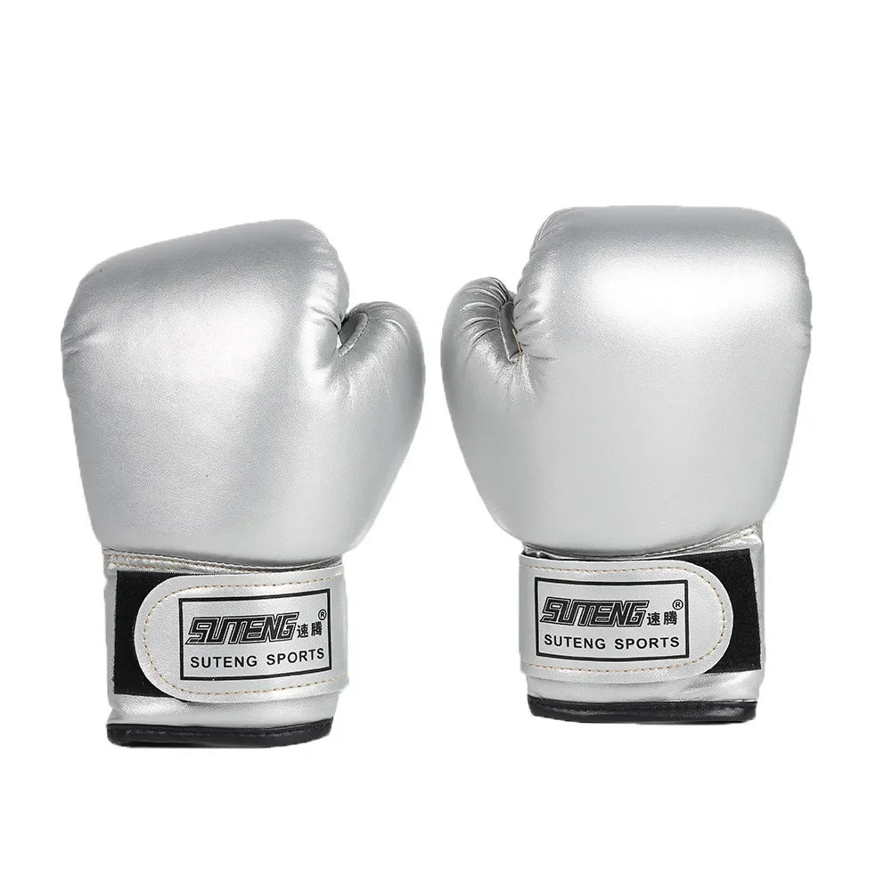 1 Pair Kids Boxing Gloves for Children Fighting Mitts Comfortable Adjustable Professional Karate Punching Boxing Training Gloves