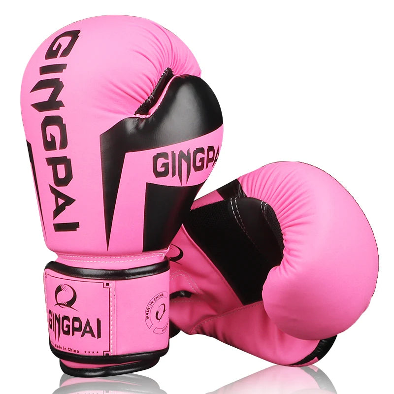 6 8 10 12oz Boxing Gloves PU Leather Muay Thai Guantes De Boxeo Free Fight MMA Sandbag Training Glove For Men Women