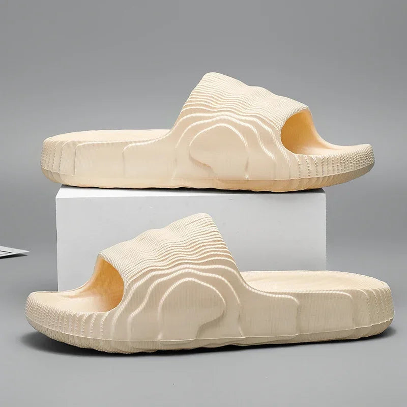 New Summer Sneaker Slippers For Women Men Thick Bottom Platform Slides Soft EVA Hollow Unisex Sports Sandals Casual Beach Shoes