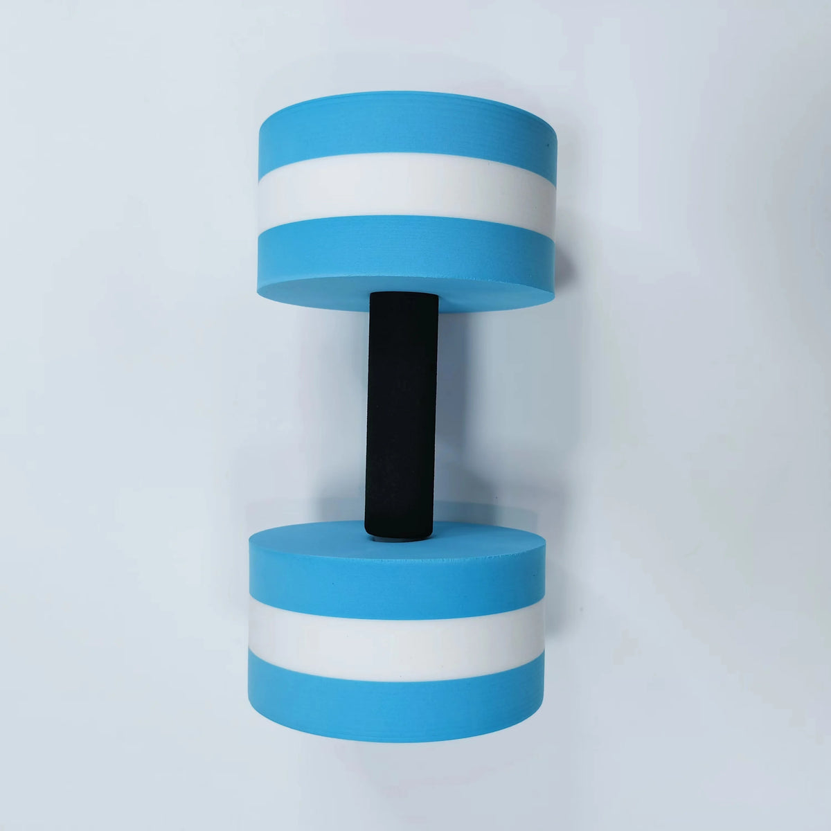 2pcs Aqua Fitness Barbell, EVA Foam Dumbbells for Water Aerobics, Universal PE Material, Blue Water Weights for Pool Exercise