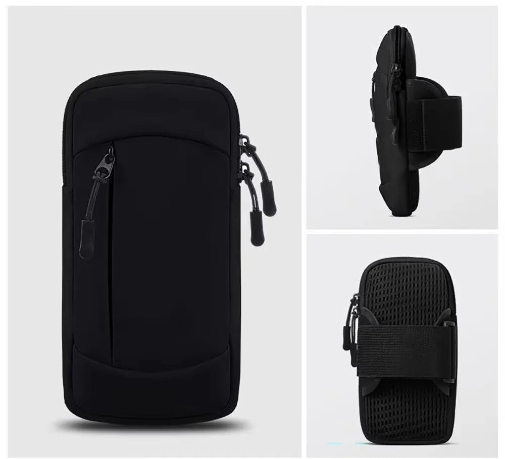 Running Armband Bag Phone Case Universal Sports Armband Arm Pouch Phone Holder Mobile Waterproof Wrist Band