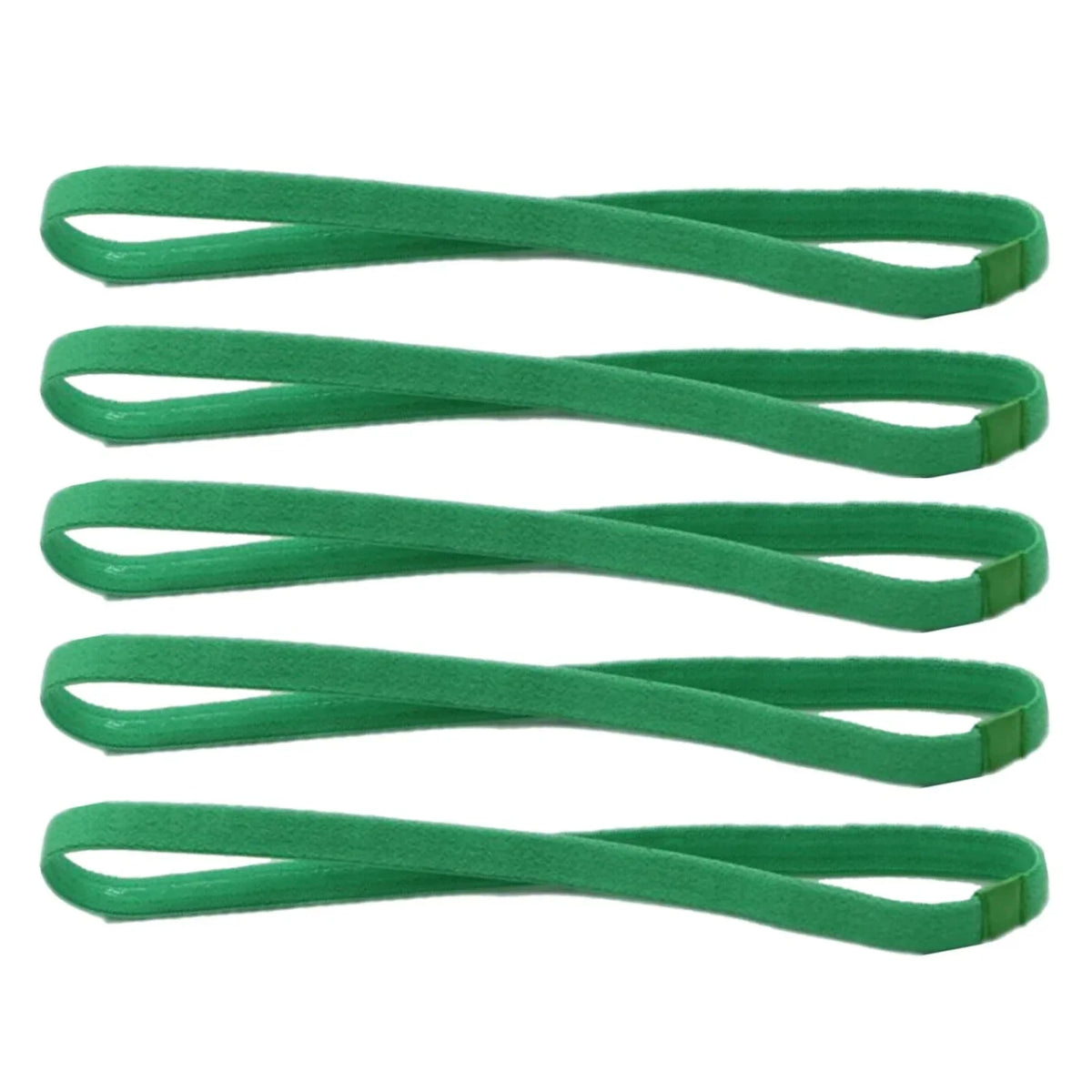 1/5pcs Candy Color Women Men Yoga Hair Bands Sports Headband Girls Sport Anti-slip Elastic Rubber Sweatband Football Running
