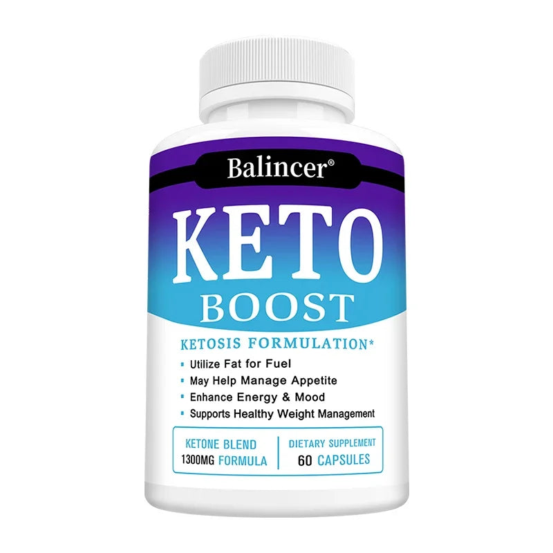 Weight Loss Organic Keto Detox Capsules Flat Belly Deep Cleansing Provides Energy Fat Burning Appetite Suppressant Supplements