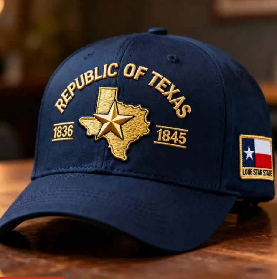 Popular Baseball Cap Texas Logo Embroidery Hat Outdoor Sports Visor Sun Protection Cap