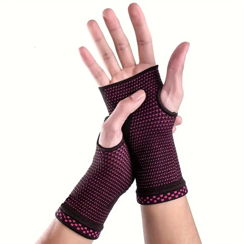 Wrist Compression Glove Wrist Support Sleeves (1 Piece) for Carpal Tunnel and Wrist Pain Relief