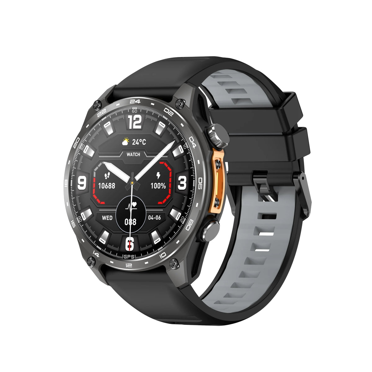 2026 HD300 Pro GPS Smart Watch for Outdoor Sports Offline Map 5.4Bluetooth Call Waterproof Health Travel Diving Smartwatch
