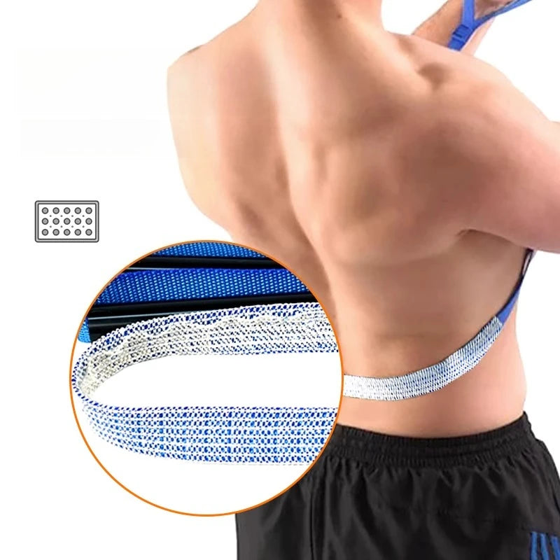 Cervical Traction Tool Neck Stretcher Strap Exercise Cervical Stretcher Belt for Recovery Self-Release Rehabilitation Strap