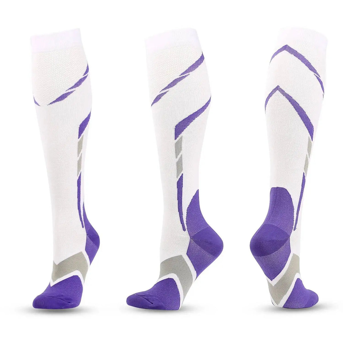 4 Pairs Unisex compress stockings Sports Pressure Socks Multi-color Outdoor Running Compression Socks Marathon Sports Gym Socks