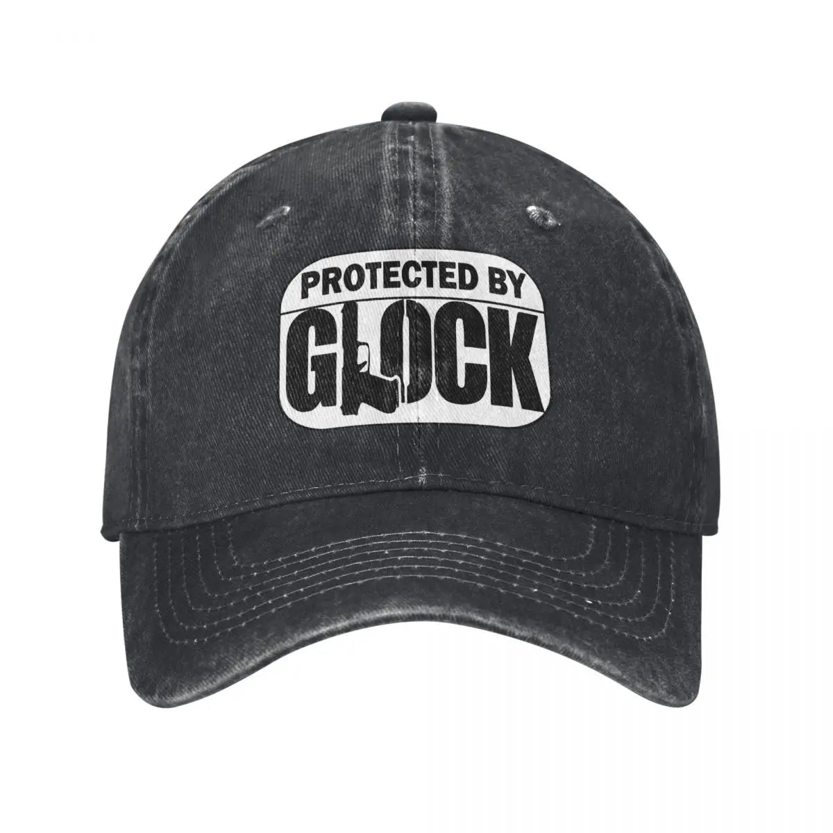 Gun Unisex Baseball Caps Tactical Shooting Distressed Washed Hats Cap Vintage Outdoor All Seasons Travel Gift Headwear