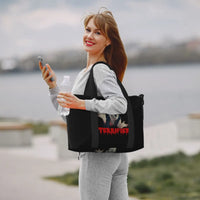 Halloween Movie T-Terrifier-S Horror Clown Beach Travel Bag Large Capacity Tote Bags for Yoga Women Shopping Duffle Shoulder Bag