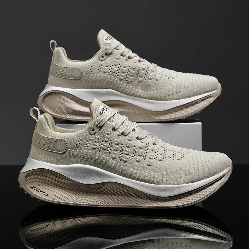 New Men Running Shoes Athletic Casual Sports Luxury Shoes Jogging Comfortable Walking Fashion Trainer Lightweight Breathable