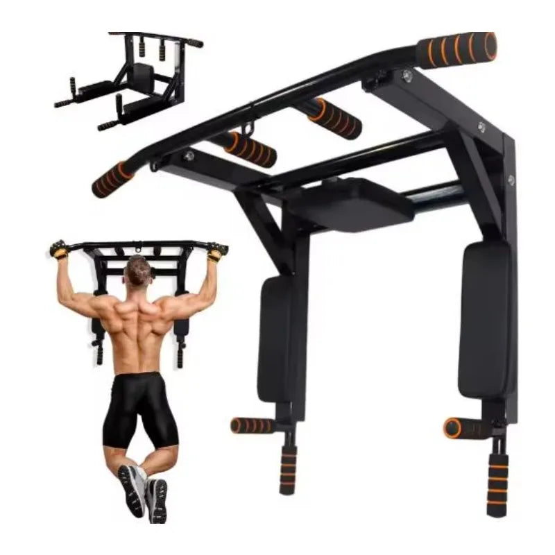 2026 Factory Pull up Bar Multi Doorway Wall Mounted Chin up bar Dip Station  Workout Power Tower Set Training for  Home Gym