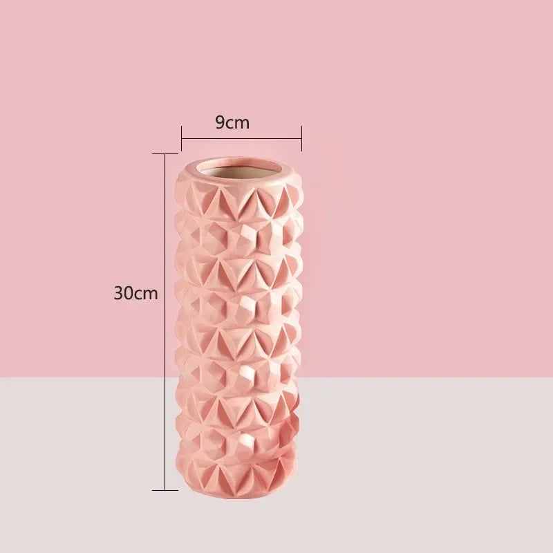 Yoga Column Gym Fitness Foam Roller Pilates Exercise Back Muscle Massage Soft Block Muscle