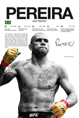 Modern Art Famous Boxing Legend Fighting Posters, UFC Inspirational Khablb Nurmagomedov Canvas Murals, Gym and Home Decorations