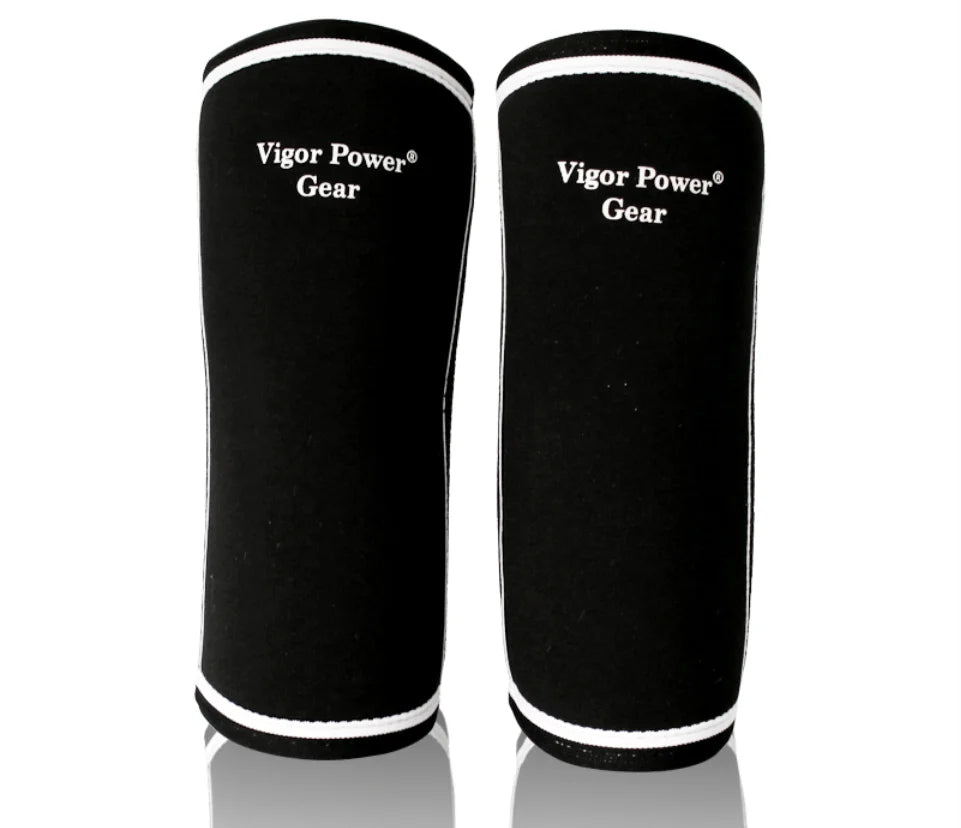 Neoprene Elbow Support for Muscle Composition, Gym Grip Pads for Workout Cross Fitness, Weight Lifting, 1 Pair