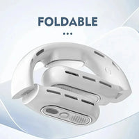 USB Charging Portable Leafless Hanging Neck Fan Small Wind Cooler for Office Camping Outdoor Travel - Lightweight Air Conditione