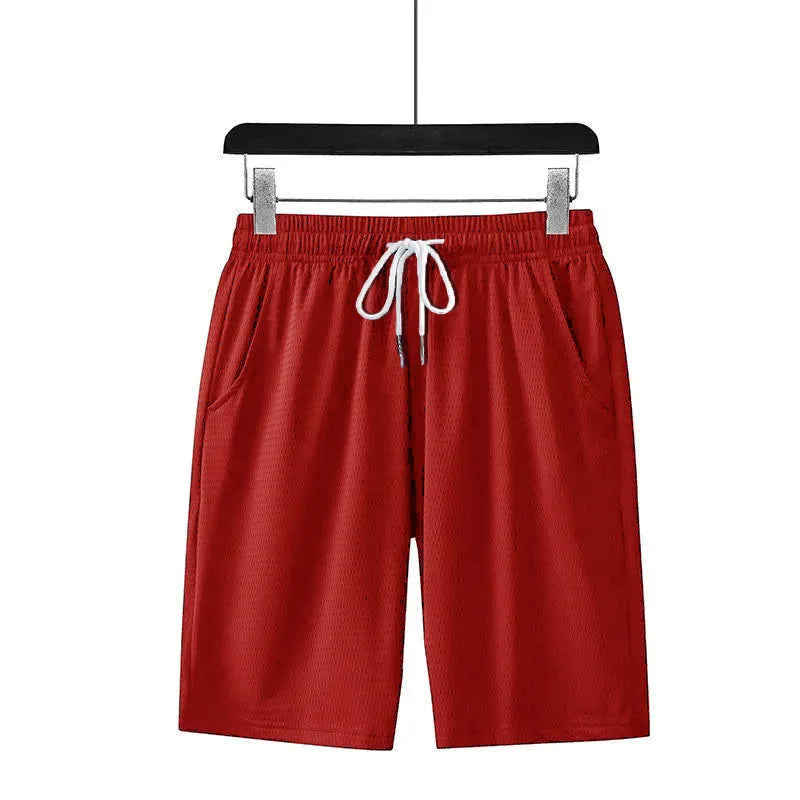 2025 NEW Fitness sports Shorts Man Summer Gyms Workout Male Breathable Mesh shorts Quick Dry Beach Short Pants men Sportswear