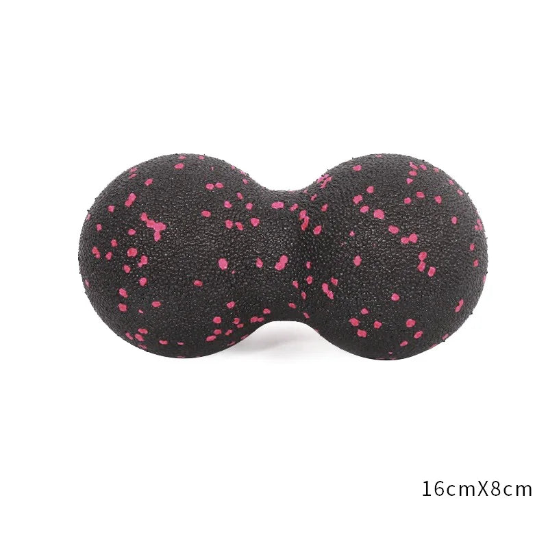 Yoga Peanut Balls Body Massage Fascia Ball Suit Foam Block High Density Muscle Relaxation Lacrosse Exercise Fitness Relieve Pain