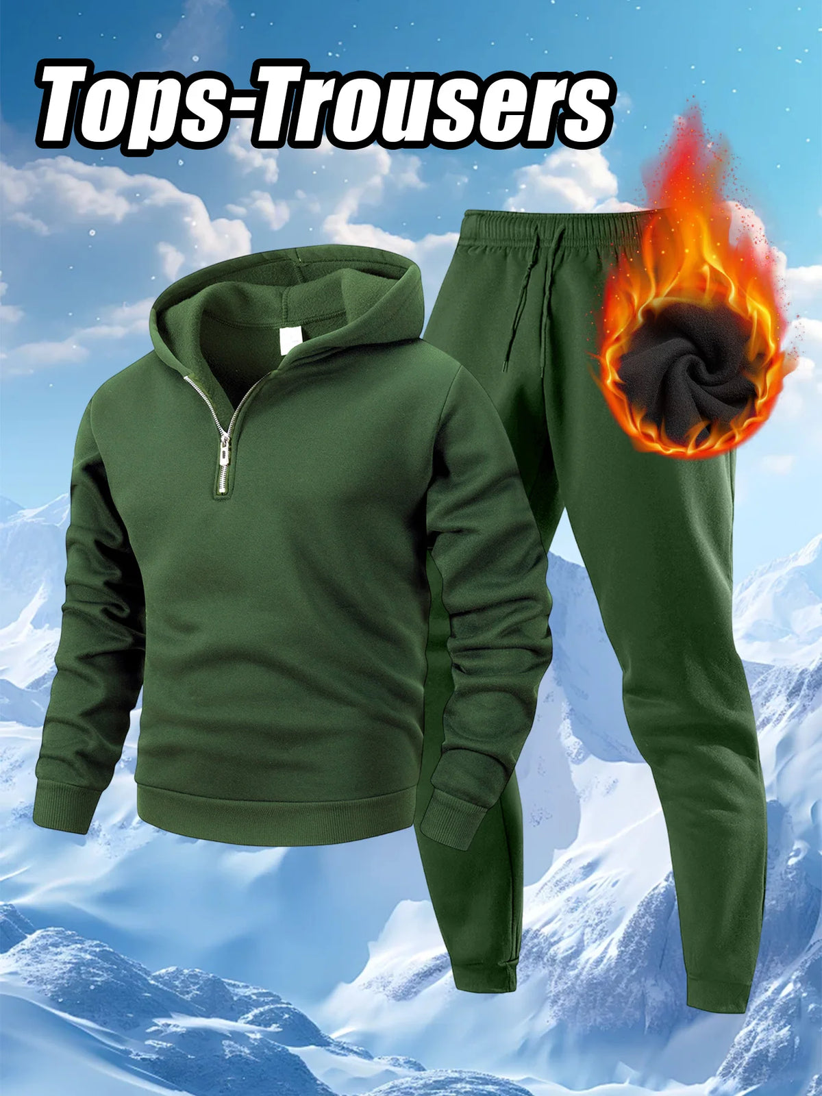 Unisex 2 Piece Set Fitness Running Casual Sport Set Comfortable Casual Sport Solid Color Suit Hooded Pullover Sweatshirt Trouser