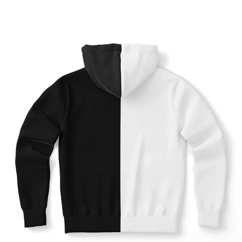 Colors Wave Stripe Art Pattern Hoodie Men Camouflage Polka Dot Stripes Design Hooded Coat 2025 Autumn New Street Trend Hoodies