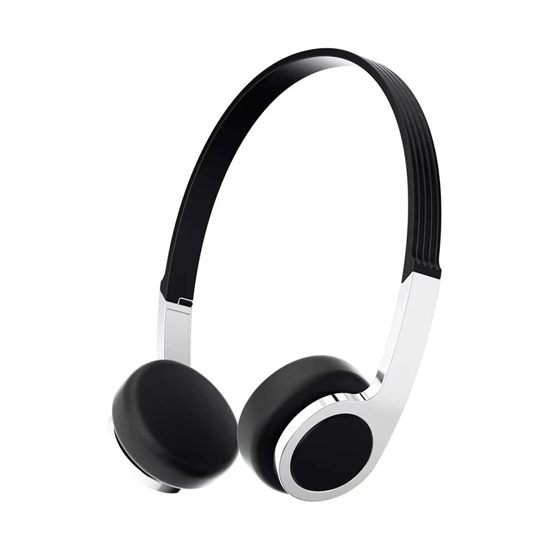 New Retro Compact Over-Ear Bluetooth Headphones Perfect for Photos with Wireless Bluetooth Headphones in Macaron Colors