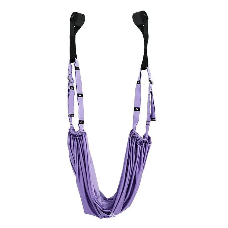 Door Mounted Yoga Inversion Sling Multi-use Backbend Strap for Pilates Home Fitness Full Body Flexibility Training