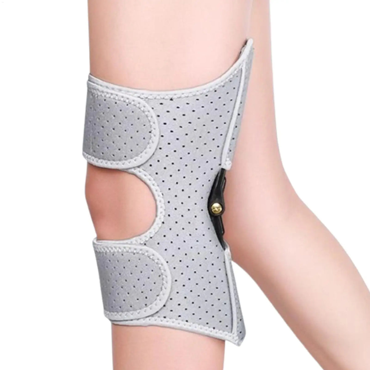 Knee Brace Joint Support Booster Adjustable Patella Pad Wrap Breathable Knee Assistive Device For Men Women Walking Sports Leg