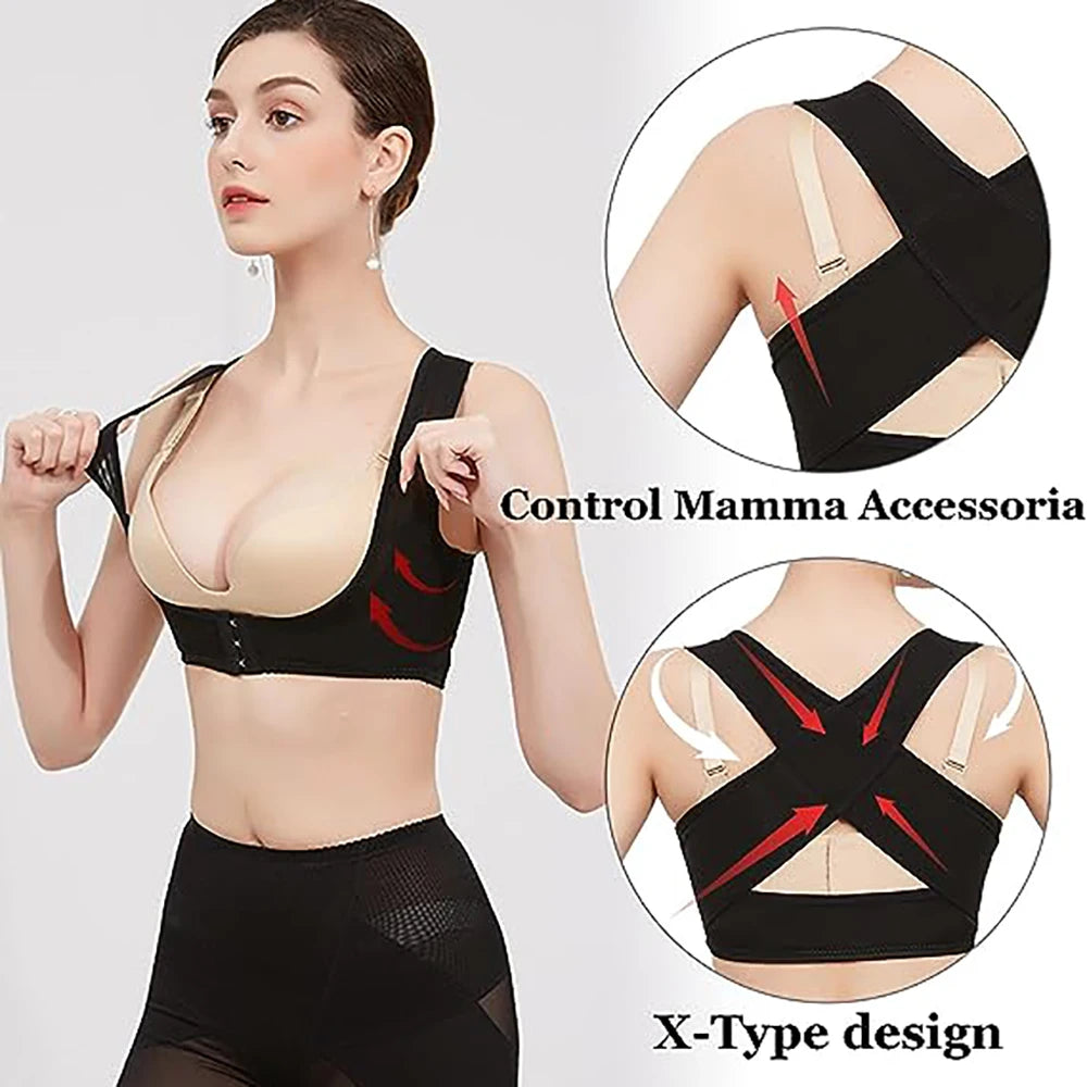 Hunchback Correction Belt,Back Posture Corrector,Back Brace Support for Women, Adult Women Breathable Elasticr Belt